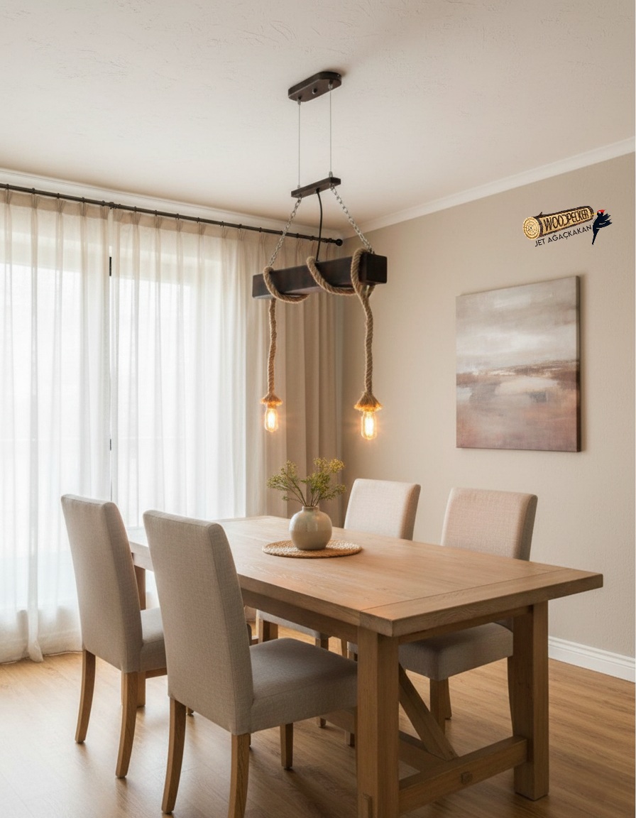 Halat modern aydınlatma