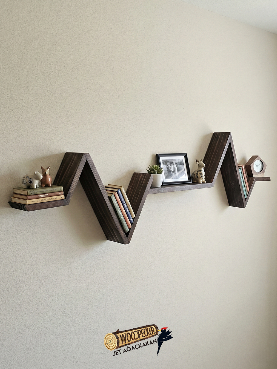 Kalp Atışı Duvar Rafı – Ritimle Yaşayan Tasarım